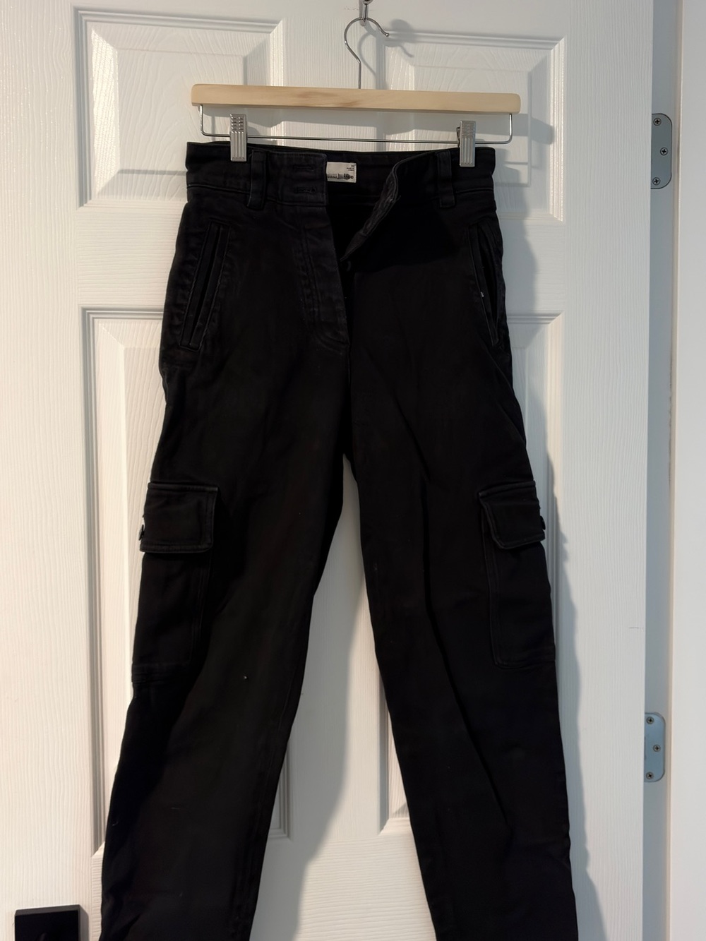 Wilfred Black Womens Cargo Trousers